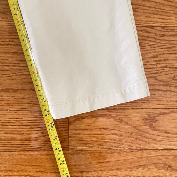 Marc Jacob Cropped Cargo Pants Womens 12 Bone Utility Normcore Casual Minimalist - Picture 9 of 9